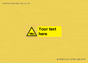 Custom warning grounding narrow boat on lock cill